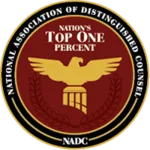 National Association of Distinguished Counsel, Nation's Top One Percent